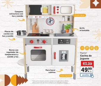 Lidl Cocina de juguete playtive oferta