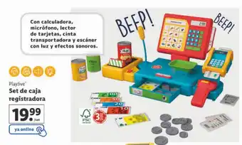 Lidl Caja registradora playtive oferta
