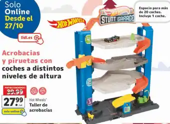 Lidl Pistas de coches hot wheels oferta