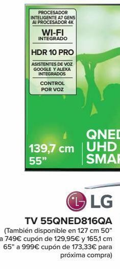Carrefour Lg tv 55qned816qa oferta