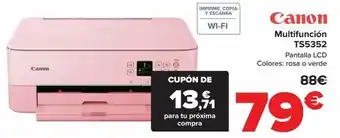 Carrefour Canon multifunción ts5352a oferta