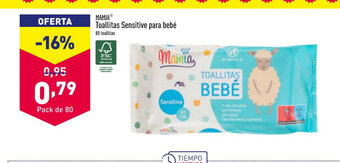 ALDI Toallitas Sensitive Para Bebe oferta