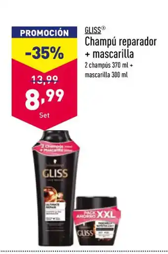 ALDI Champu Reparador + Mascarilla oferta