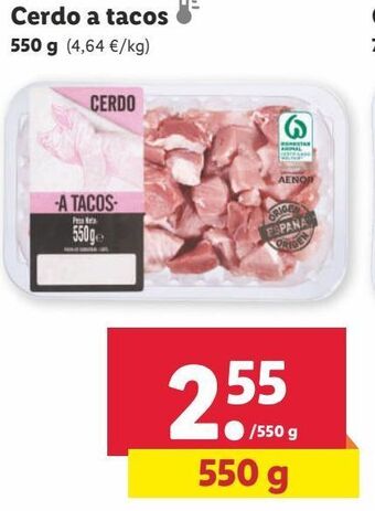 Lidl Carne de cerdo oferta