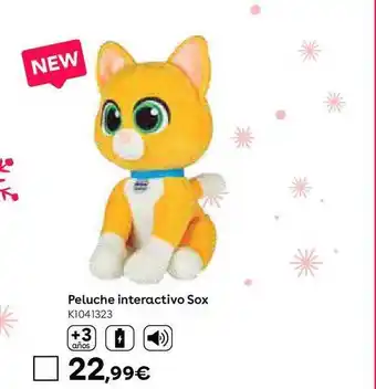 ToysRus Peluche interactivo sox oferta