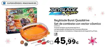 ToysRus Beyblade burst quaddrive set de combate con vector cósmico oferta