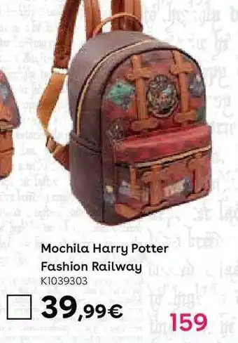 ToysRus Mochila harry potter fashion railway oferta