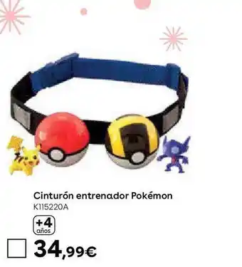 ToysRus Cinturón entrenador pokémon oferta