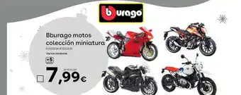 ToysRus Bburago motos colección miniatura oferta