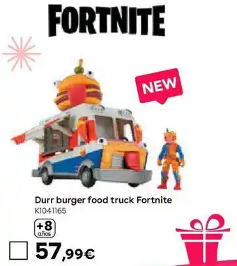 ToysRus Durr burger food truck fortnite oferta