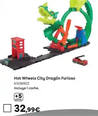 Hot wheels city dragón furioso