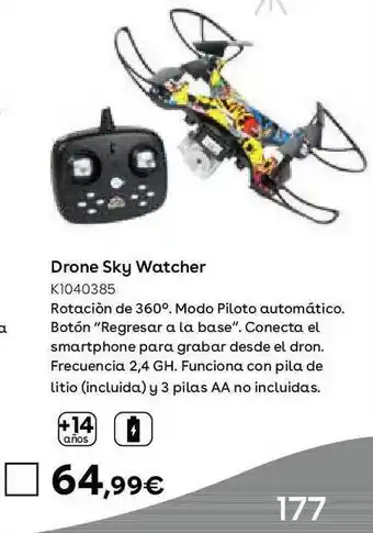 ToysRus Drone sky watcher oferta