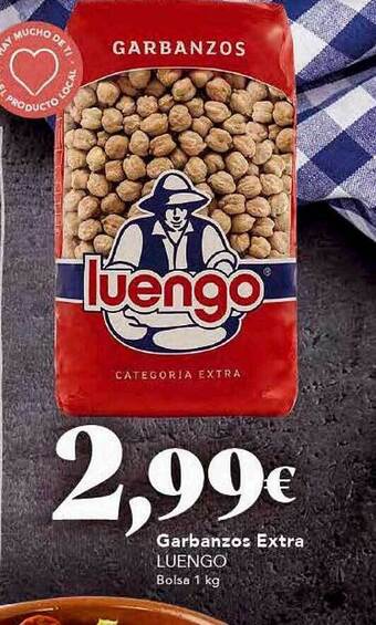 Gadis Garbanzos extra luengo oferta