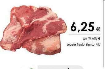 Cash Ifa Secreto cerdo blanco kilo oferta
