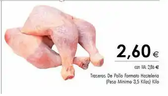Cash Ifa Traseros de pollo formato hostelera peso minimo kilo oferta