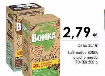 Cash Ifa Café molido bonka natural o mezcla oferta