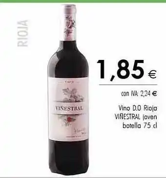 Cash Ifa Vino d.o. rioja viñestral joven botella oferta