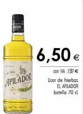 Cash Ifa Licor de hierbas el afilador botella oferta