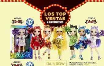 Tiendas MGI Otros 34.99€ 25 trainbow washir los top ventas a superprecios 59 muñeca rainbow high animadora modelos surtidos. 73790 oferta