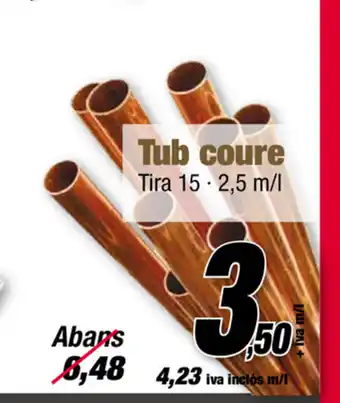 Ferrolan Tub coure Tira 15-2,5m/l oferta