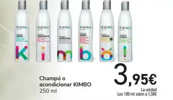 Carrefour Champú O Acondicionar Kimbo 250ml oferta