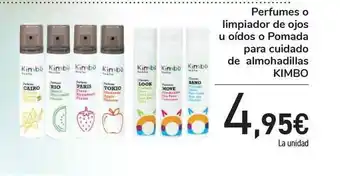 Carrefour Perfumes O Limpiador De Ojos U Oídos O Pomada Para Cuidado De Almohadillas Kimbo oferta