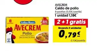 Hiper Usera Avecrem Caldo de pollo 8 pastillas oferta