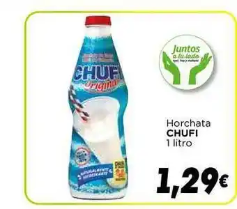 Supermercados Piedra Chufi Horchata oferta