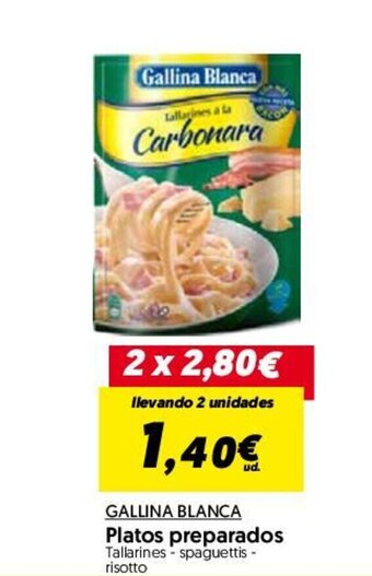 Hiper Usera Gallina Blanca Platos preparados oferta
