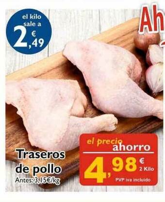 Supermercados La Despensa Traseros De Pollo oferta