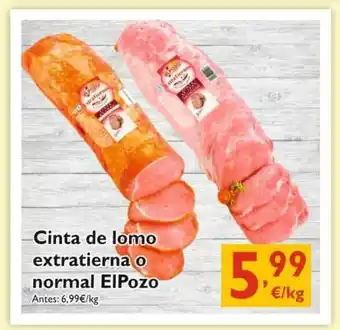 Supermercados La Despensa Cinta De Lomo Extratierna O Normal ElPozo oferta