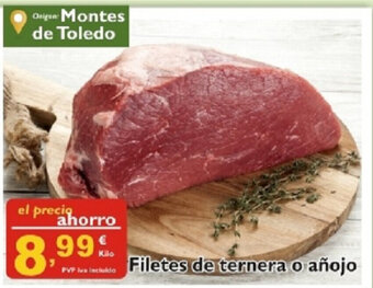 Cash Ecofamilia Filetes de ternera o añojo oferta