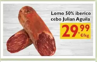 Cash Ecofamilia Lomo 50% iberico cebo Julian Aguila oferta