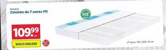 Lidl Meradiso Colchón De 7 Zonas H3 oferta