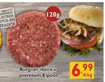 Cash Ecofamilia Burguer ibérica premium Elpozo oferta