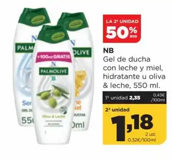 Alimerka NB Gel de lucha con leche y miel oferta
