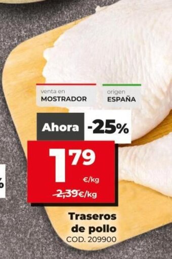 Dia Traseros de pollo oferta