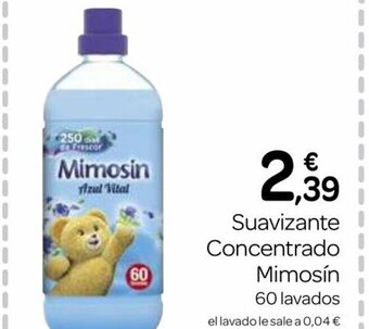 Supermercados El Jamón Suavizante Concentrado Mimosín oferta