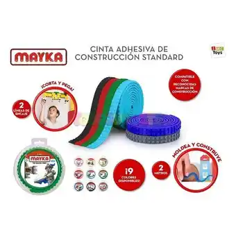 Todojuguete Mayka cinta adhesiva construcción standard oferta