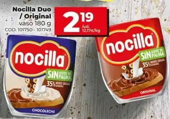 Dia Nocilla Duo / Original 180g oferta