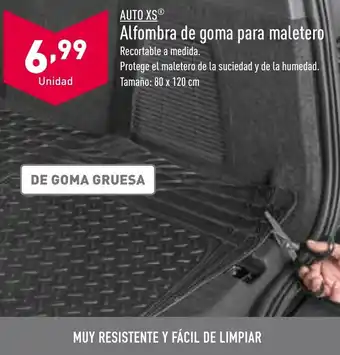 ALDI Alfombra de goma para maletero oferta