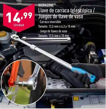 ALDI Llave de carraca telescópica / juegos de llave de vaso oferta