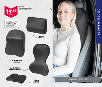 ALDI Cojin ergonómico oferta