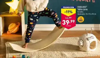 ALDI Tabla curva mundo diver oferta