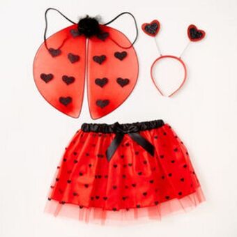 Claire's Claire's club red ladybug dress up set - 3 pack oferta