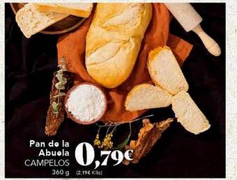Gadis Pan de la abuela campelos oferta