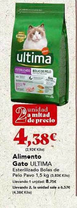 Gadis Alimento gato ultima oferta