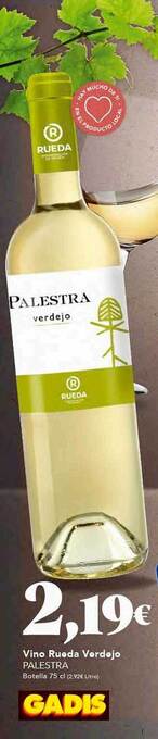 Gadis Vino rueda verdejo palestra oferta