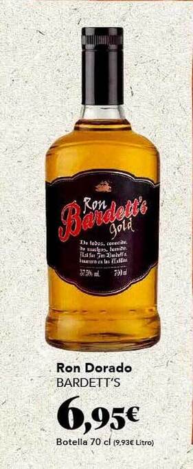 Gadis Ron dorado bardett's oferta