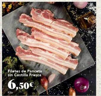 Gadis Filetes de panceta sin costilla fresca oferta